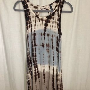 Tie Dye Tank-top Dress - Nu Label